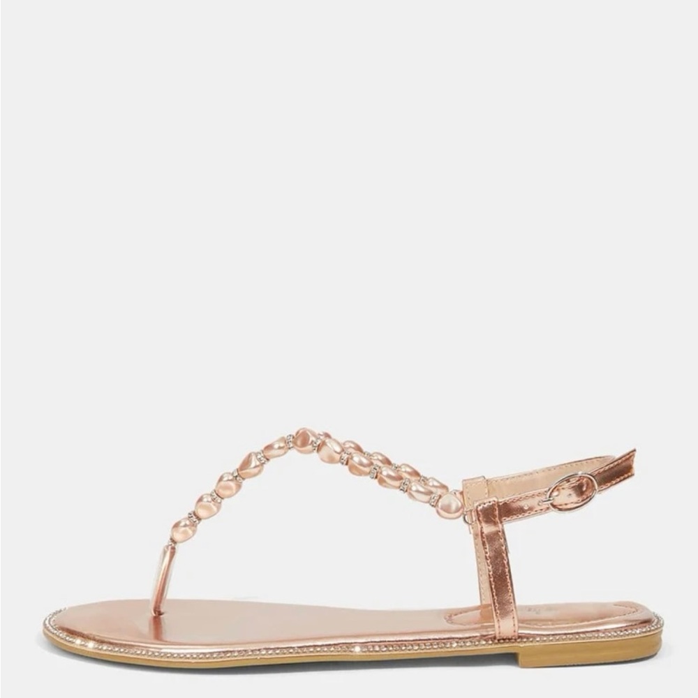 Brand New Metallic Sandals